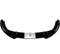 QDFGNKBAI Coche Alerón Delantero para VW Golf 5 MK5 GTI Jetta MK5 GLI 2003-2009, Automobile Chin Spoiler Protector Bumper Guard Divisor Lip Difusor Decorativo Exteriores,A/Type B Gloss Black