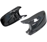QDFNJYONG 2 Piezas Coche Cubiertas de Repuesto para retrovisores para BMW X1 E84 2010 2011-2013 X3 F25, Auto Carcasa Espejo Retrovisor Exterior Izquierdo Derecho,A/Carbon Fiber