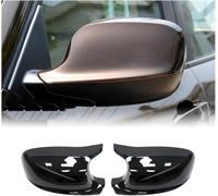 QDFNJYONG 2 Piezas Coche Cubiertas de Repuesto para retrovisores para BMW X1 E84 2010 2011-2013 X3 F25, Auto Carcasa Espejo Retrovisor Exterior Izquierdo Derecho,A/Black