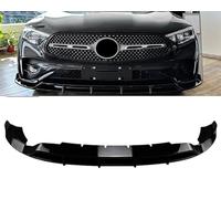 QDFNJYONG Coche Alerón Delantero para Mercedes Benz GLC Clase X254 GLC260 300 2023-2024, Parachoques Splitter Bumper Lip Anti Colisión Difusor Kit Cuerpo Accesorios,A/Gloss Black