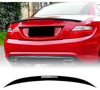 QDFNJYONG Coche Alerón Trasero para Mercedes Benz SLK R172 Black 2011-2015,Techo ala Cubierta Ventana Trasera Resistencia Durabilidad Maletero ala del Techo,A/Gloss Black