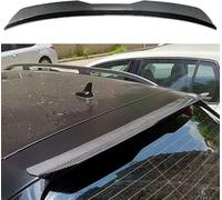 QDFNJYONG Coche Alerón Trasero para Renault Clio II (Phase III, 2003) 5-Door 2003-2006,Techo ala Cubierta Ventana Trasera Resistencia Durabilidad Maletero ala del Techo,A/Carbon Fiber Look