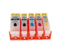 QdLmvpSDo Cartucho de Tinta Compatible CLI 426 PGI 425 para impresoras de la Serie IL, Incluidas MG8140 MG6140 MG5140 MG5240 IP4840 Feast 6540 MX884 con Estuche 5 Chips Documento