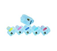 QdLmvpSDo Cartucho de Tinta Compatible con Chip de Carcasa para Photosmart C5170 C5180 C5190 C5194 C6180 C6270 C6280 C6283 C5oil Cavi C6avi Eco Friendly Opción amigable(For HP02 America)