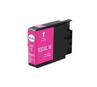QdLmvpSDo Cartucho de Tinta Compatible para impresoras 933X 933XL, Funciona con Officejet 6100, 6600, 6700, 7110, 7610, 7612, reemplazo de Tanque de Tinta CN053AN (933-Magenta)