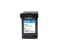 QdLmvpSDo XL Cartucho de Tinta remanufacturado Compatible con 301 301xl para impresoras Que Incluyen 5530 Deskjet 2050 2540 2510 1000 1050(Black)