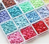QDMHA 100 botones redondos pequeños de resina de 5 mm con 2 agujeros para ropa de muñeca, suministros de manualidades de costura para casa de muñecas, proyectos de bricolaje y ropa en miniatura
