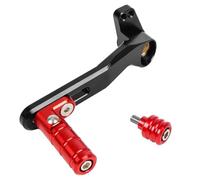 QDouiMOO Cambio Engranaje Palanca Moto Palanca de cambios de embrague plegable y ajustable para Ducati para Multistrada V4 V4S 2020-2022 2023.(Red)