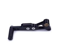 QDouiMOO Cambio Engranaje Palanca Moto Palanca de cambios universal para motocicleta. Palanca de cambios ajustable y extendida para CHUNFENG 250NK.(BLACK)