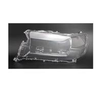 QDouiMOO lente de Faro Transparente Cubierta de faro delantero con carcasa y lente Para Toyota Para Land Para Cruiser 2016-2018