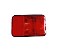 QDouiMOO Luz Trasera Cubierta De Faro Antiniebla Trasero Para Wrangler 2008-2018 Para JK Parachoques Para J3 Y CKD Carcasa OEM 55078104AC(1Pc LH)