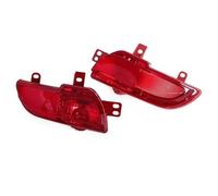 QDouiMOO Luz Trasera Faro Antiniebla Trasero Para Peugeot 206, 207, 2009-2014, Luz De Parachoques Trasera, Reflector Marcha Atrás Con Bombilla 6351HA Y 6350HA(1pair)
