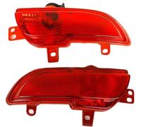 QDouiMOO Luz Trasera Para Peugeot 206 207 2009 2010 2011 2012 2013 2014 Luz de parachoques trasera Reflector luz antiniebla con bombilla 6351ha 6350ha(Left)