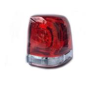 QDouiMOO Luz Trasera Para Toyota para Land para Cruiser LC200 2008 2009 2010 2011 conjunto luz trasera coche luz trasera freno luces parada lámpara de estacionamiento(Right Outside)