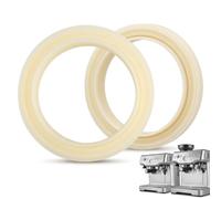 QEAS 2 anillos de sellado para Sage Barista Express 54 mm junta tórica de silicona de grado alimenticio, compatible con Breville 878 870 860 840 810 500 450 y Sage 500 870 875 880 810 878 máquina