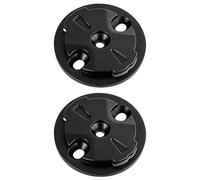 QEAS 2 unidades de soporte para ordenador de bicicleta con adaptador de montaje, base fija de plástico, compatible con Garmin Explore Varia, como accesorio de bicicleta para ciclistas, excursiones