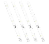QEAS 4 Piezas Tira LED para Frigorífico DC 12V 2W, Luz LED de Repuesto para Nevera, Compatible con Rongsheng HisenseE349766 MDDZ-162A 1629348 1529227, para Kenwood KIFF5017 KIFF7017 KIFF7020 KSBNDIX18