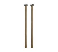 Qectial 2 Mazos para Glockenspiel, Mazos para Marimba, Mazos Profesionales para Vibráfono, Mazos para Xilófono, Bloque de Madera para Intérprete, Campana, cabeza corta y plana