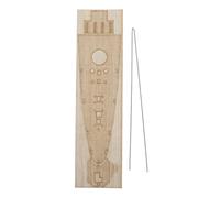 Qectial Accesorios de Mejora para La Cubierta de Madera del Crucero Pesado Italiano Pola a Escala 1:350