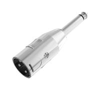Qectial Adaptador Convertidor XLR, Plug And Play, Robusto Adaptador de Audio XLR a Jack de 6,5 Mm para Mezcladores de Voz, Masculino