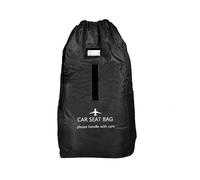 Qectial Bolsa de Transporte para Puerta de Bebé, Bolsa de Transporte para Puerta de Cochecito, a Prueba de Polvo, Fácil de, Funda para Asiento de, Negro