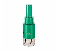 Qectial Cortadora Corona Cilíndrica Diamante con Vástago Hexagonal Compacta Herramienta Perforación para Instaladores, Instalaciones Fontanería, 20MM