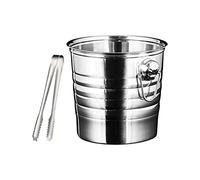 Qectial Cubitera Portátil con Pinzas para Hielo, Fácil de, Diseño Elegante, Recipiente Ideal para Refrescarse Por en Casa, tal como se describe, 5L