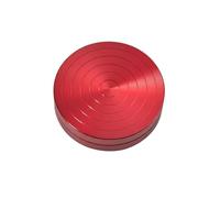 Qectial Figura de Patinaje sobre Hielo Disco Giratorio de Entrenamiento Aluminio CNC Fortalecimiento del Torso Control del Adecuada para Patinadores Bailarines Estudio Gimnasio, Red, 80-23mm