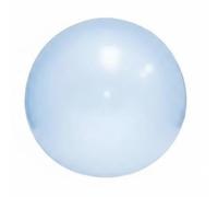 Qectial Globo Inflable para Niños Juguete Inflable Flexible Esfera de Látex Balón Rebotante Orb Hinchable Adecuado para Entretenimiento Infantil Juegos, Azul, Extragrande 110 Cm