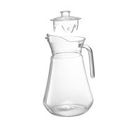 Qectial Jarra de Agua, Jarra de Restaurante Fácil de Limpiar con Asa, Jarra para Té, Jarra para Zumo para Uso Doméstico, 2000 Ml Sólido