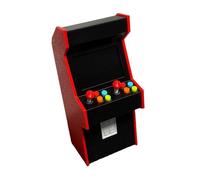 Qectial Máquina Recreativa en Miniatura, Modelo 1/12, Accesorio Fotográfico, Juego de Simulación, Ligero, Retro
