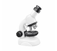 Qectial Microscopio Científico para Niños Equipado con Lámpara y Potente de 1200x Set Infantil de Laboratorio para Experimentos Biológicos Incluye