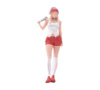 Qectial Miniaturas Figura Fémina Diorama Accesorio Personaje Detalle Realismo Auriculares Resina Miniatura Adecuado para Fotografía y Enseñanza