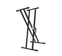 Qectial Soporte para Teclado Regulable en Altura, Profesional Y Práctico, Estable Y Gracias a Su Doble Apoyo. Soporte para Pianos Electrónicos.
