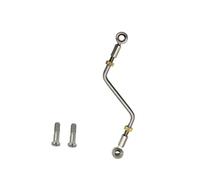 Qectial Varilla de Trompeta Eje Articulado con Tornillos Kit Universal Ensamblaje Metálico Adecuada para Mantenimiento y Ajuste de Instrumentos, Corto