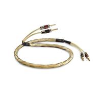 QED Golden Anniversary XT Speaker Cable Airloc Metal Forte Plugs Terminado