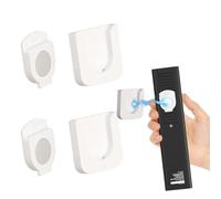QEDBOJE Paquete de 2 ganchos magnéticos para control remoto de TV, soporte para control remoto, soporte de pared resistente, oficina en casa, escuela