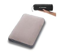 qeedo Comfort Pillow: Almohada de Camping compacta de Espuma viscoelástica, Almohada de Viaje para Acampar, en Coche, Tren o avión, comprimible