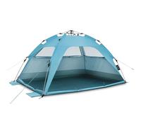 qeedo Quick Palm Tienda de Playa (Sistema Quick-Up), con protección UV (UV80) - Azul