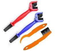 QeeHeng Kit De Cepillo De Limpieza De Bicicletas - 4pcs Herramientas De Kit Limpieza Cadena Bicicleta, Kit Limpieza Moto Para Bicicleta Ser Aplicable Todos Bicicleta