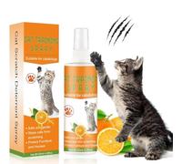 QEEROYO Spray Antiarañazos para Gatos, 120 ml, Uso Interior y Exterior, Protección para Muebles, Sofá, Alfombras, Cortinas y Plantas