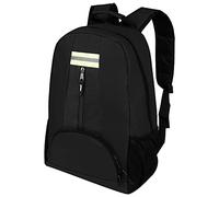 QEES Bolsa de herramientas resistente y duradera para electricista, mochila multibolsillos impermeable compatible con Klein, Hvac, CLC, negro