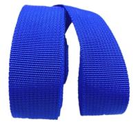 QEETRH Cinta de nailon, Bolsa for cinturón, mochila for mascotas, bolsa de costura con flejes, accesorios DIY, 10 yardas/lote(Blu,38mm)