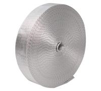 QEETRH Cinta de nailon, Correa de correas 25 mm 38, tapicería sarga espiga nailon for bolsos(Light Grey,25MM x 10Yards)