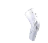 QEETRH Rodilleras, Rodillera deportiva, rodillera de compresión, rodilleras a prueba golpes, 1 ud(1 Piece White,XL)