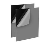QEEYON 2 Pcs Hojas De Acrílico Negro A3, Panel De Hojas De Plástico Acrílico Brillante Negro De 2mm Para Letrero, Arte De Bricolaje, Pintura, Soporte De Exhibición De Fotografía(42 x 29.7cm)