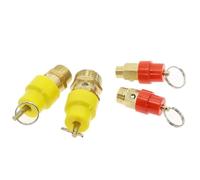 QEFHSVVZE 5 uds 1/4 ''3/8" 1/2" BSPT 1/3/4/5/6/7/8/10/12KG válvula de Alivio de Seguridad del compresor de Aire regulador de liberación de presión for tuberías de presión(4KG,1/2 Inch)