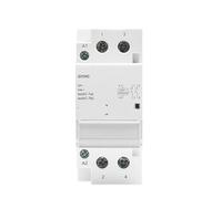 QEFHSVVZE Contactor Modular 2P 40A 63A 2NO o 2NC o 1NO1NC Instalación en Carril DIN AC220V 230V(2P 63A 2NO 220V)