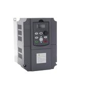QEFHSVVZE Entrada monofásica de 220V a 380, convertidor de frecuencia Variable VFD trifásico de 5,5 kW for frecuencia de Control de Velocidad del Motor(1HP 0.75kw,Three Phase 220V)