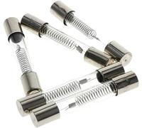 QEFHSVVZE Fusible 10PCS 5KV 0.65A-0.9A Microondas Horno de Alta presión Fusible 6 * 40mm Fusible de Tubo de Vidrio(0.65A)